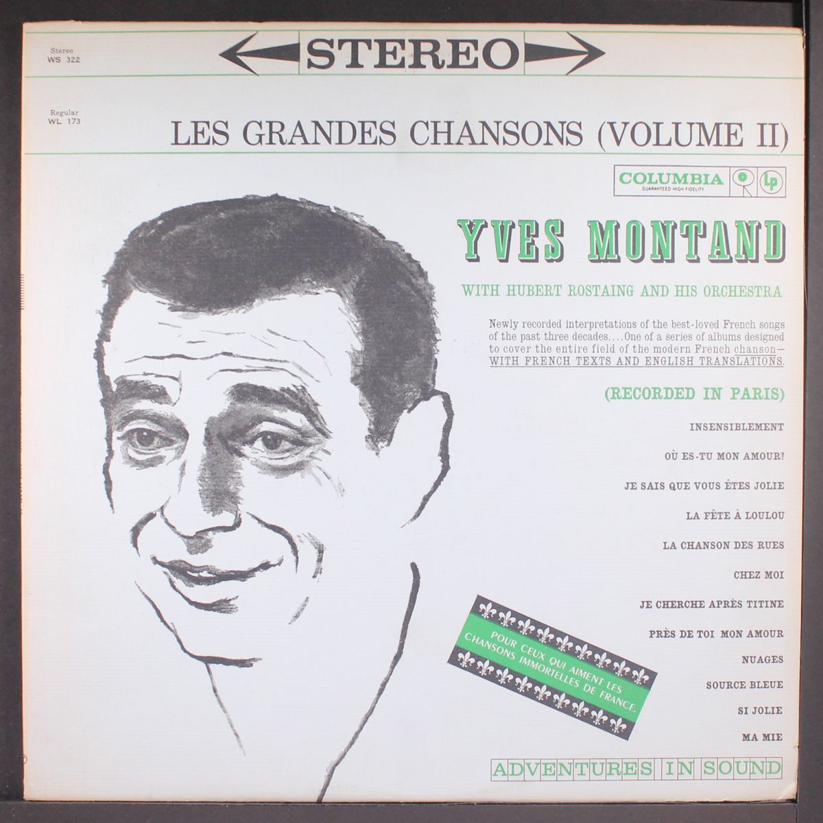 les grandes chansons, vol. 2 by YVES MONTAND