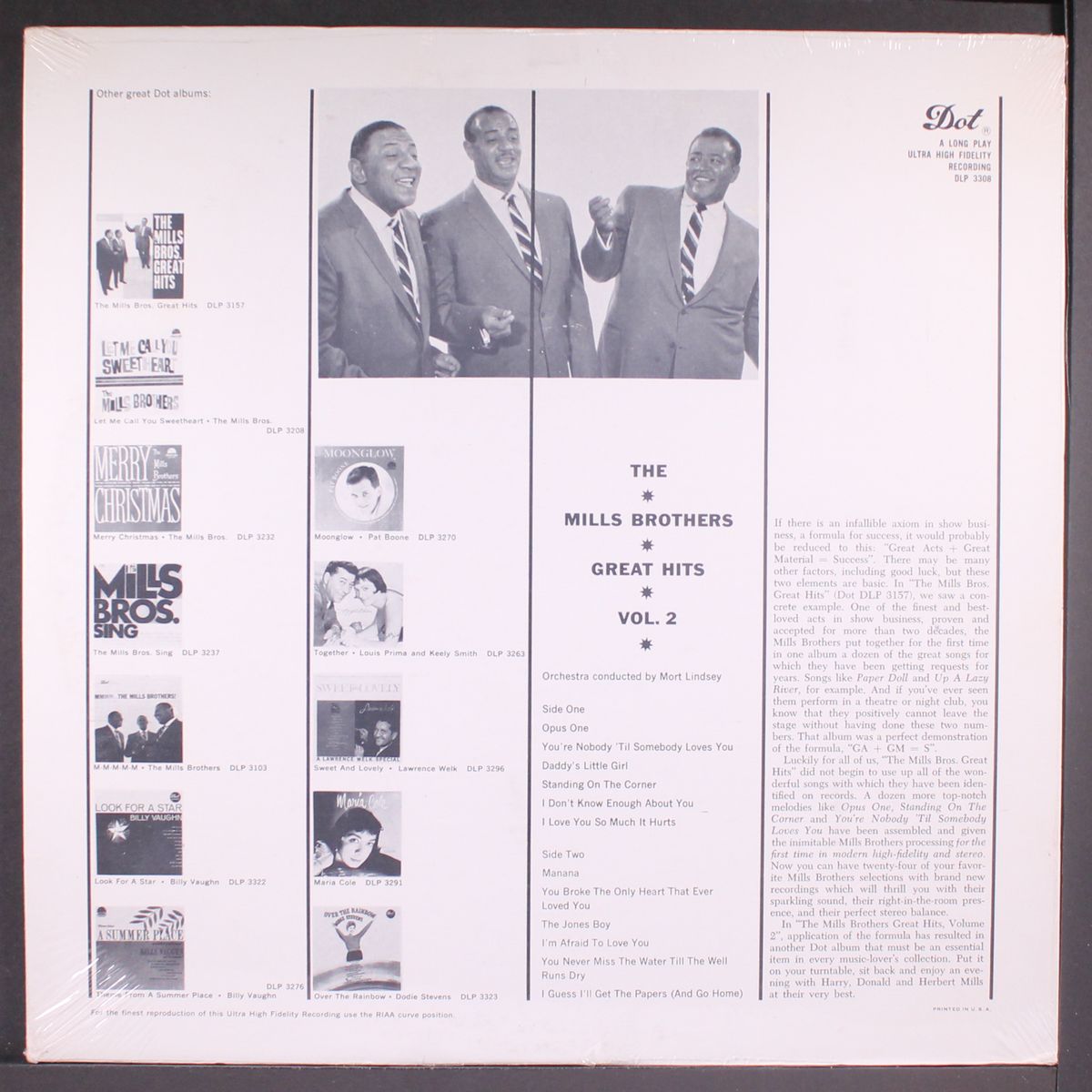 great hits, vol. 2 by MILLS BROTHERS