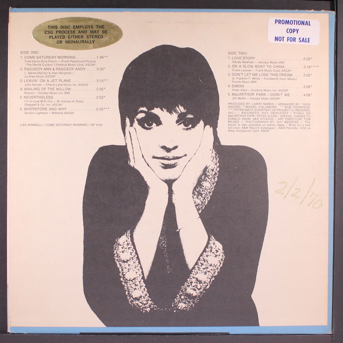come saturday morning by LIZA MINNELLI