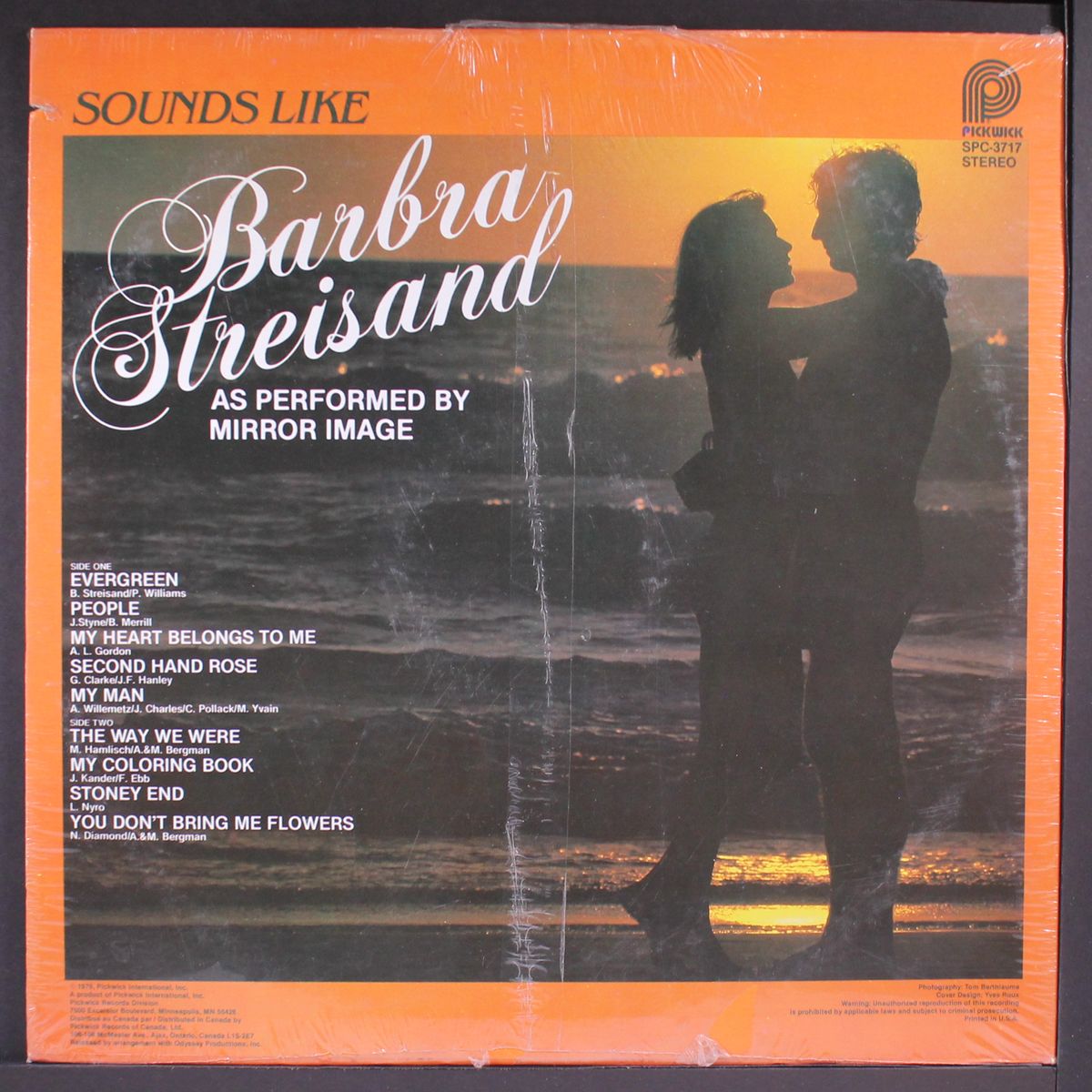 sounds like barbra streisand by MIRROR IMAGE