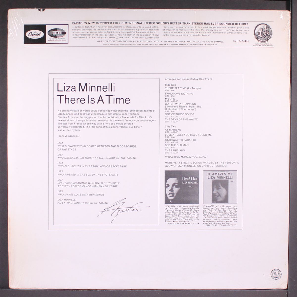 there is a time by LIZA MINNELLI