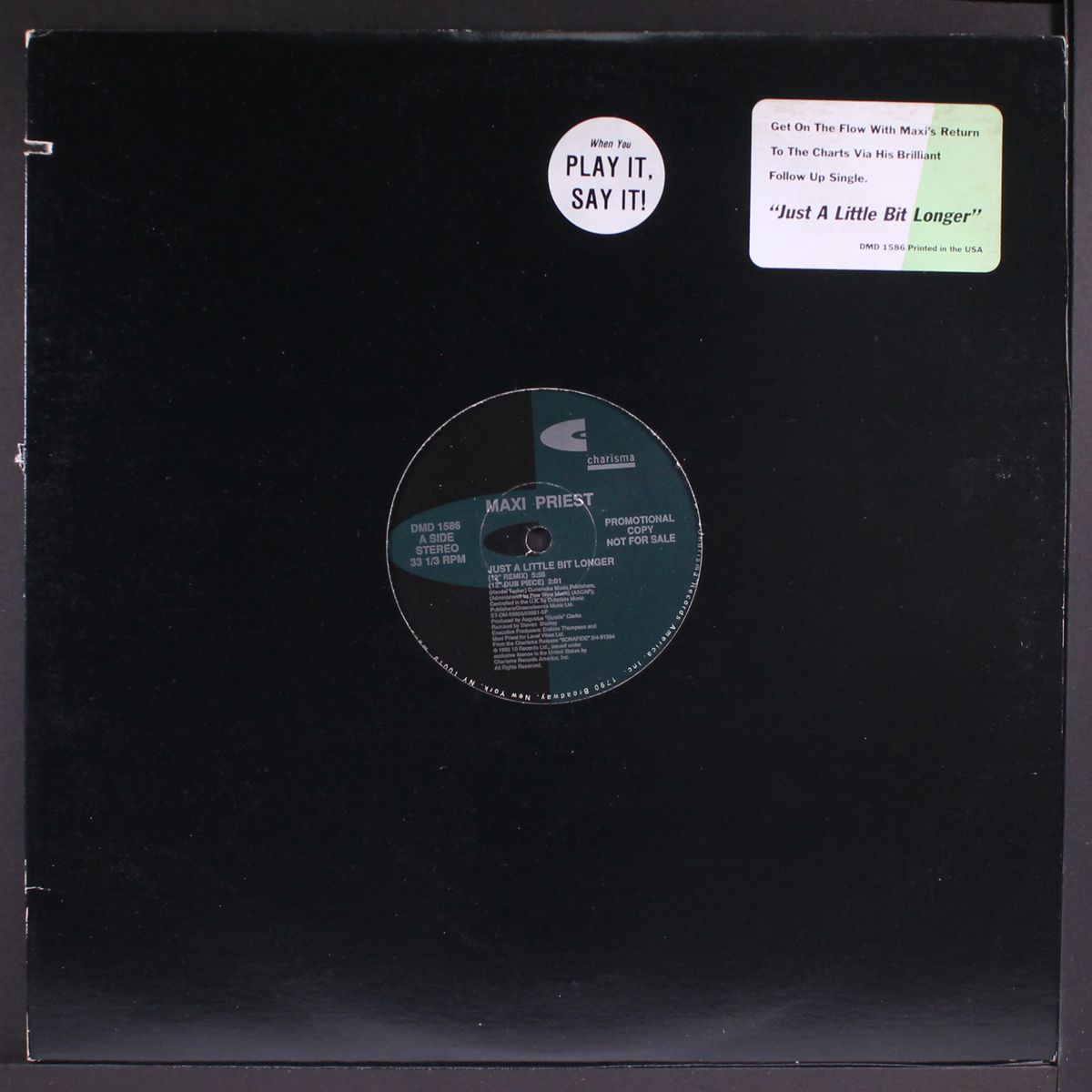 just a little bit longer by MAXI PRIEST