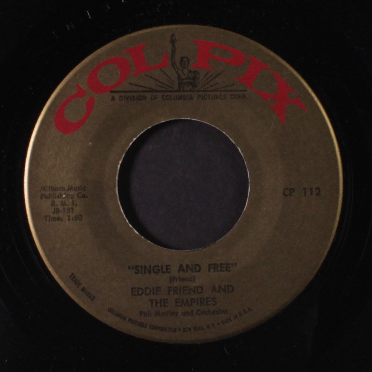 tears in my eyes / single and free by EDDIE FRIEND & EMPIRES