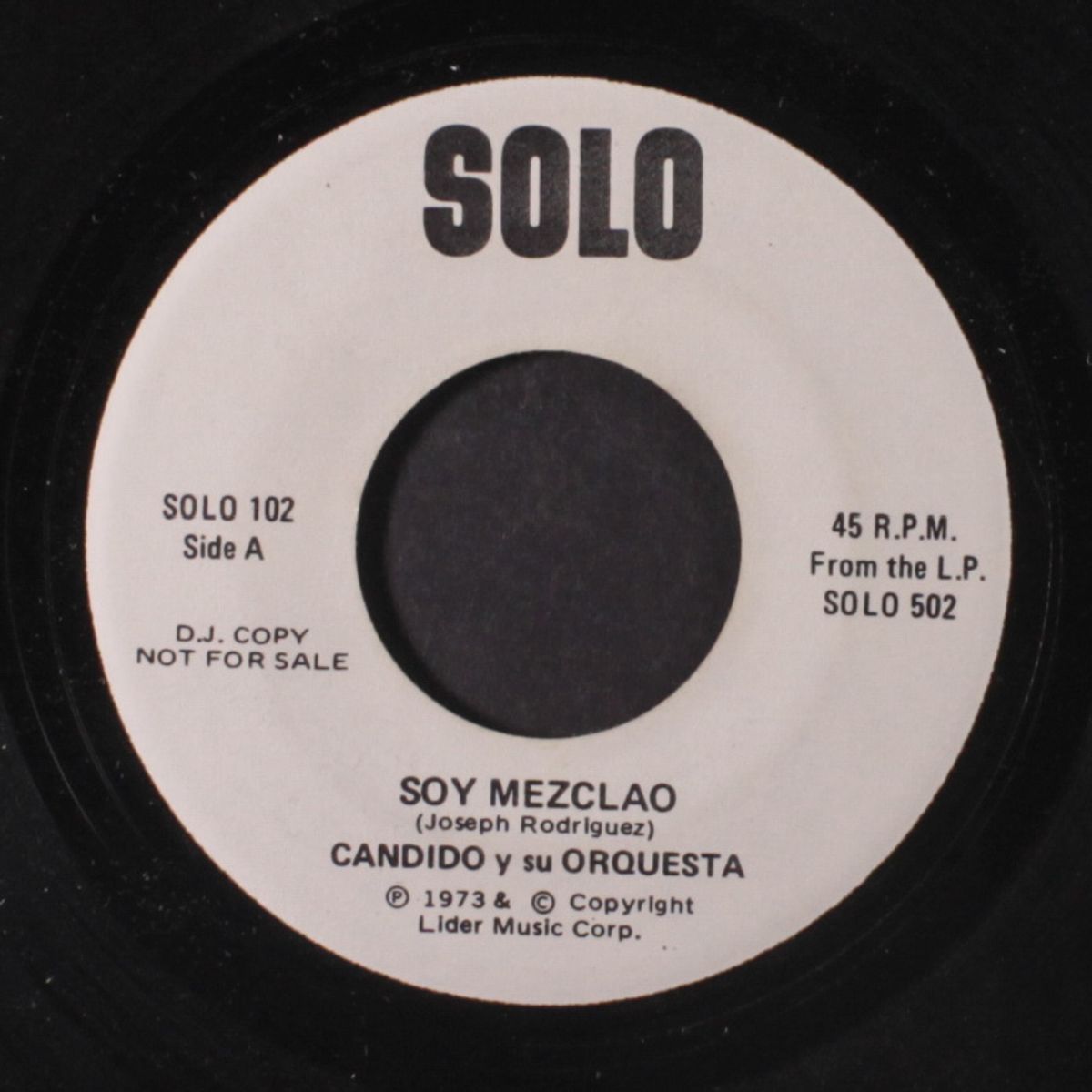 soy mezclao / melao by CANDIDO Y SU ORQUESTA