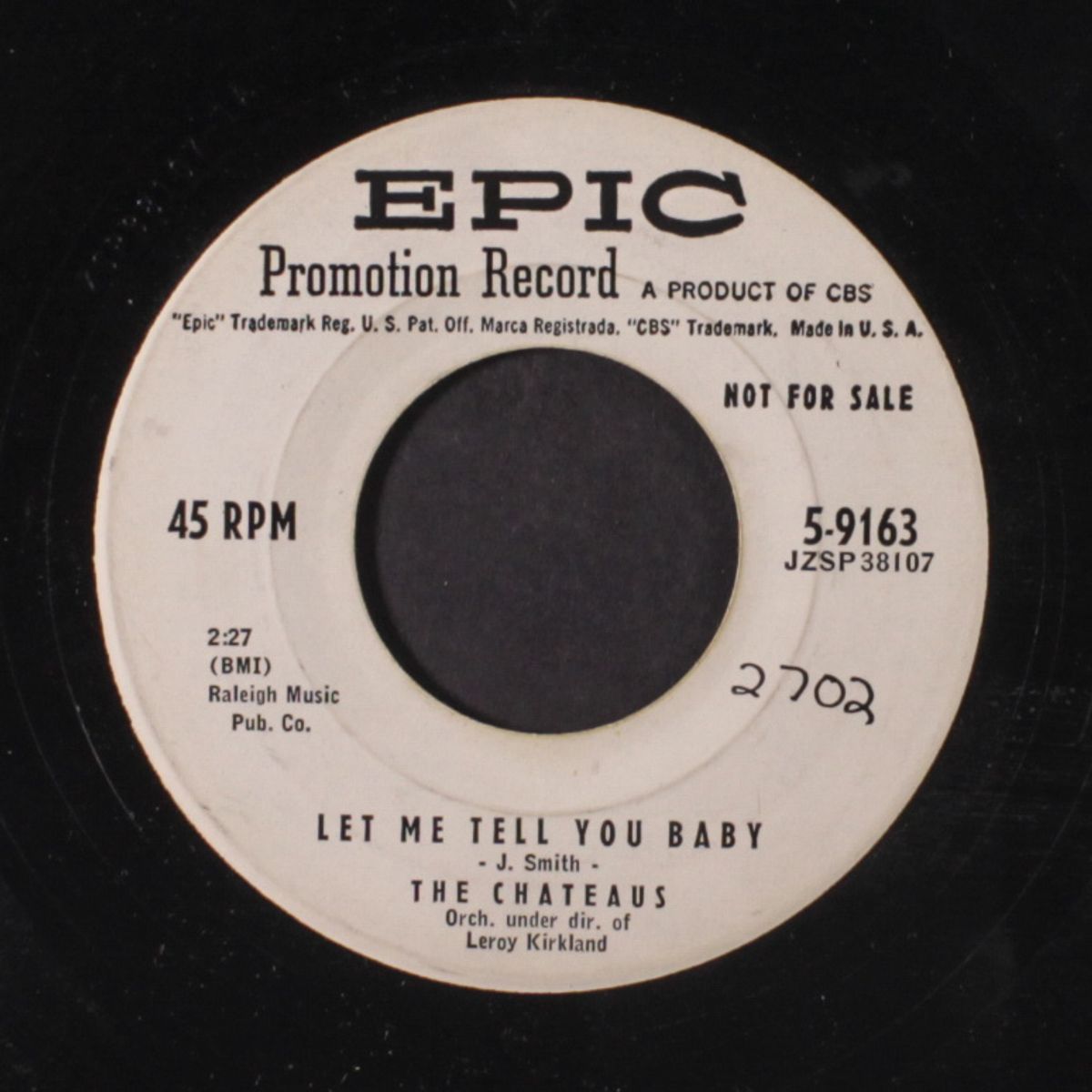 darling, je vous aime beaucoup / let me tell you baby by CHATEAUS