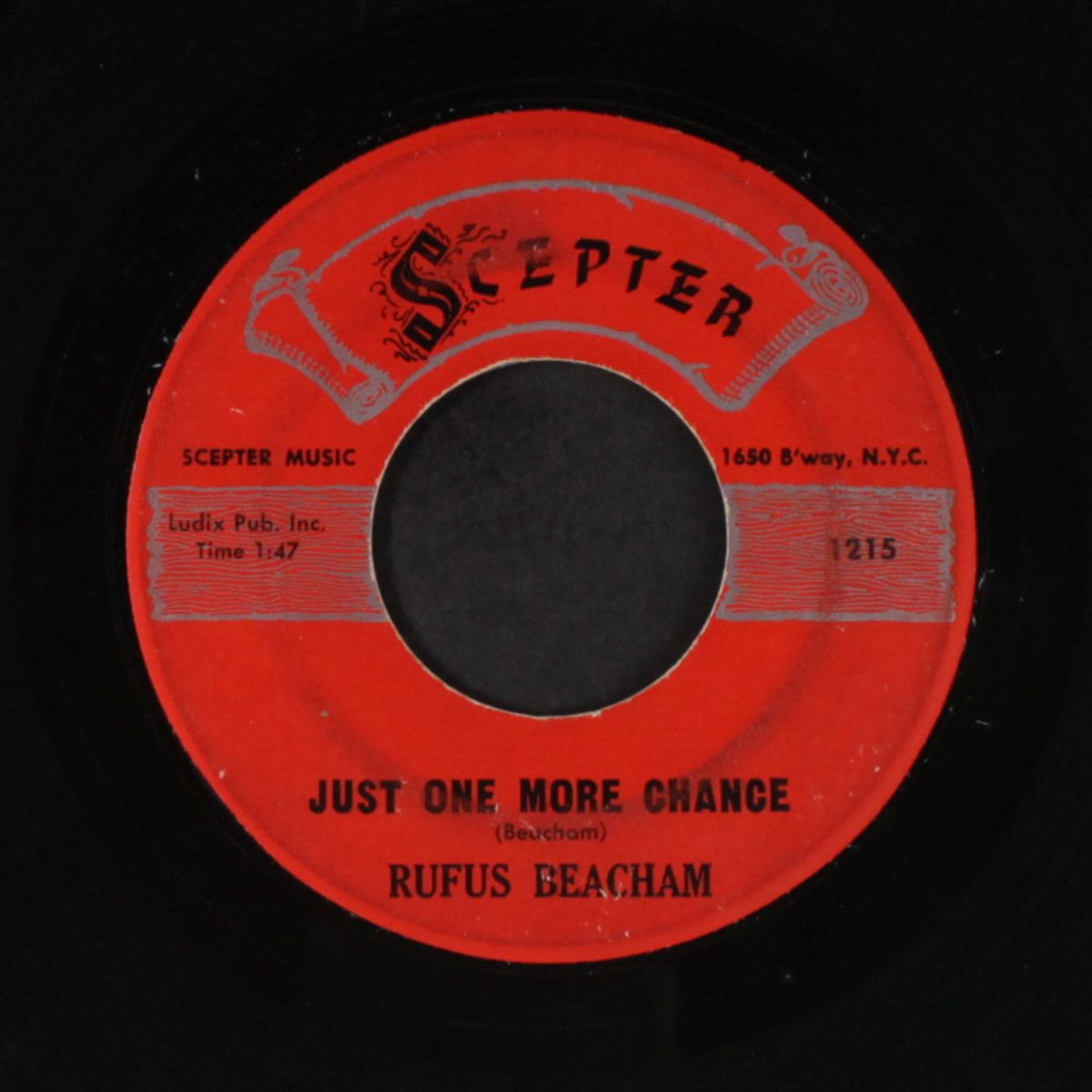 summertime / just one more chance by RUFUS BEACHAM