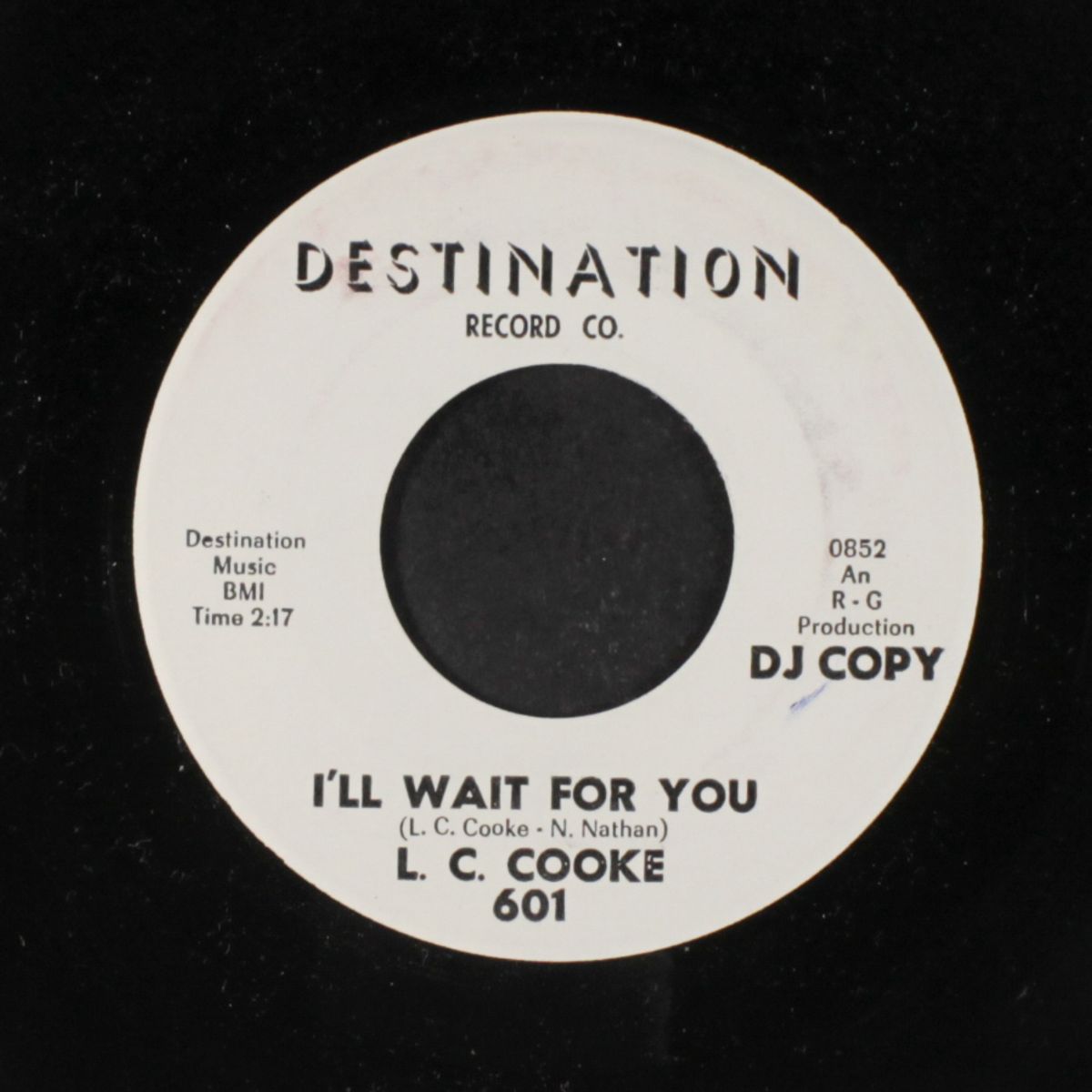 do you wanna dance / i'll wait for you by L. C. COOKE