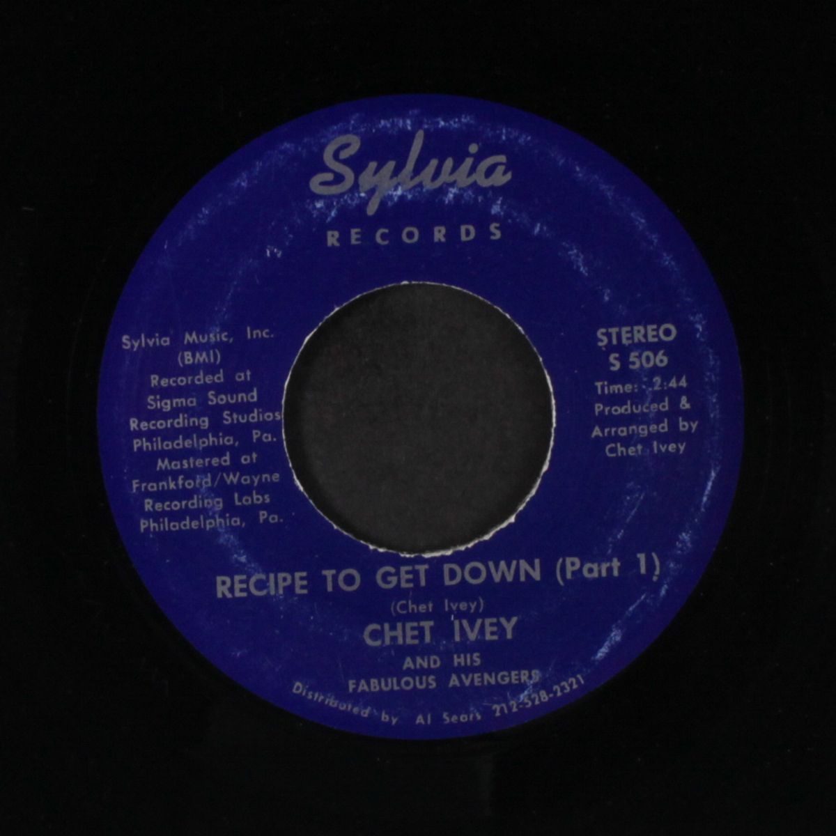 recipe to get down by CHET IVEY