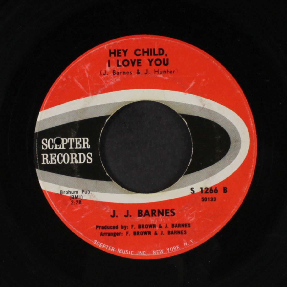 just one more time / hey child, i love you by J.J. BARNES