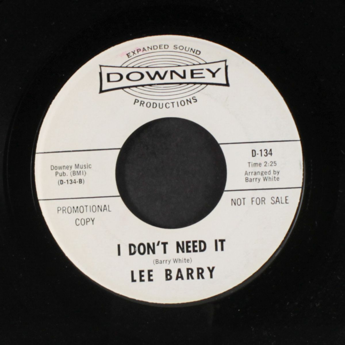 man ain't nothin' / i don't need it by LEE BARRY