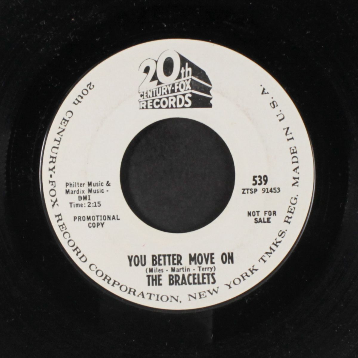 you're just fooling yourself / you better move on by BRACELETS