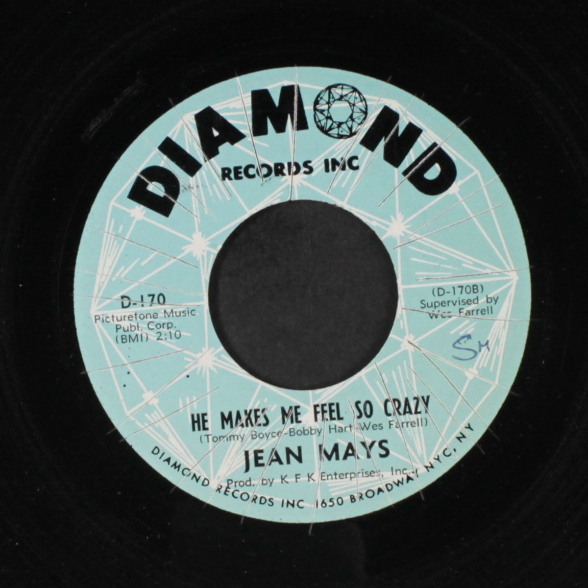 he makes me feel so crazy / dew drop inn by JEAN MAYS