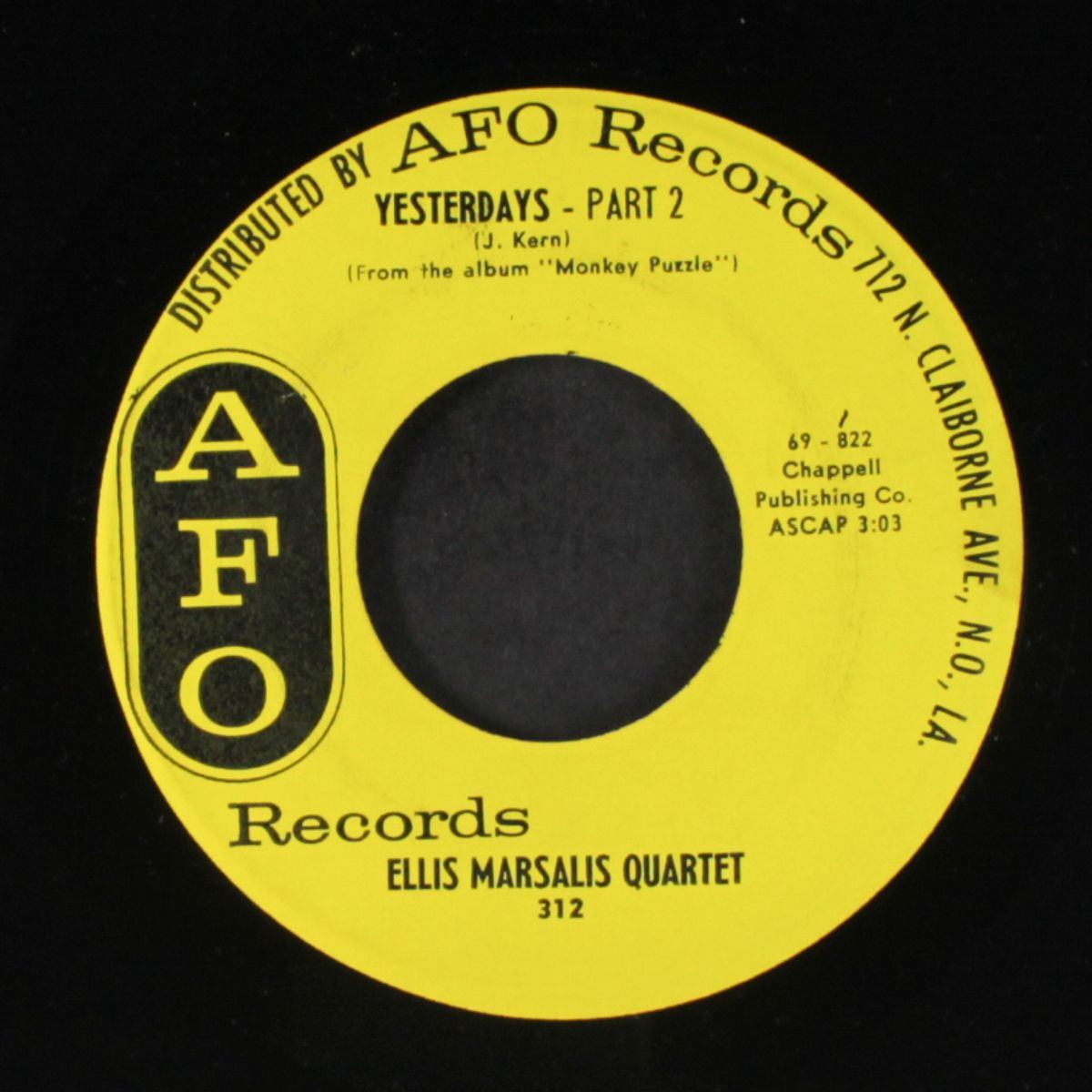 yesterdays by ELLIS MARSALIS QUARTET