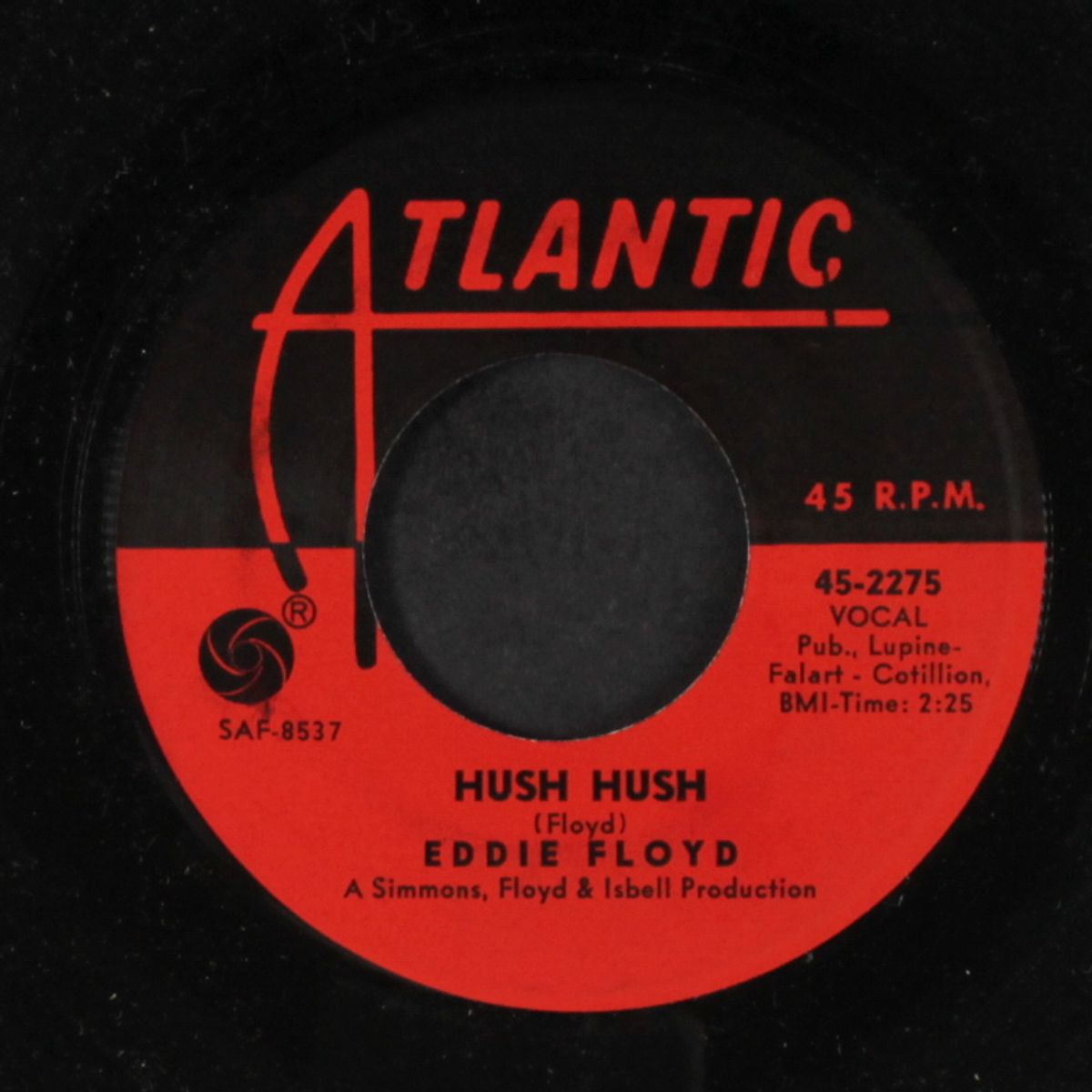drive on / hush hush by EDDIE FLOYD