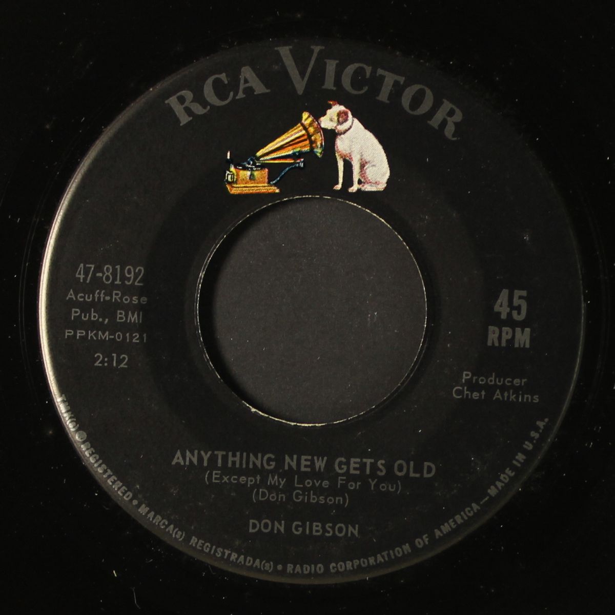 anything new gets old / after the heartache by DON GIBSON