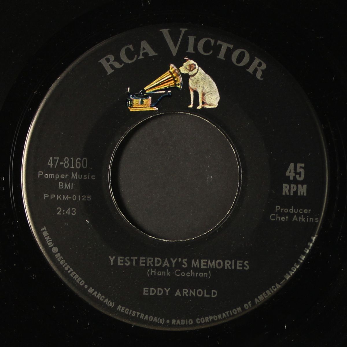 yesterday's memories / lonely balladeer by EDDY ARNOLD