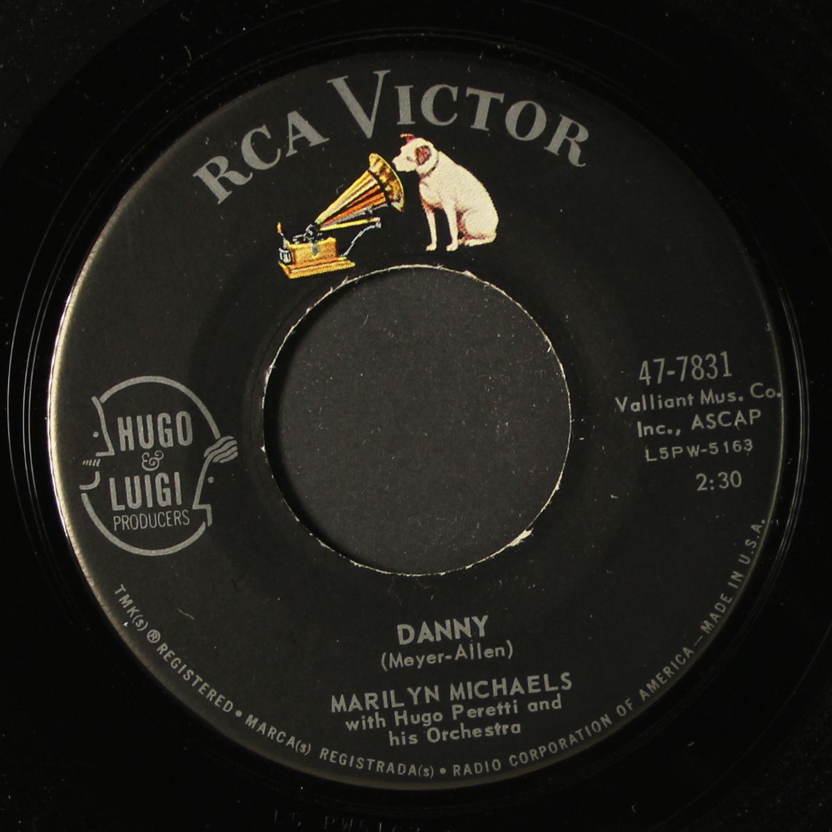 danny / past the age of innocence by MARILYN MICHAELS