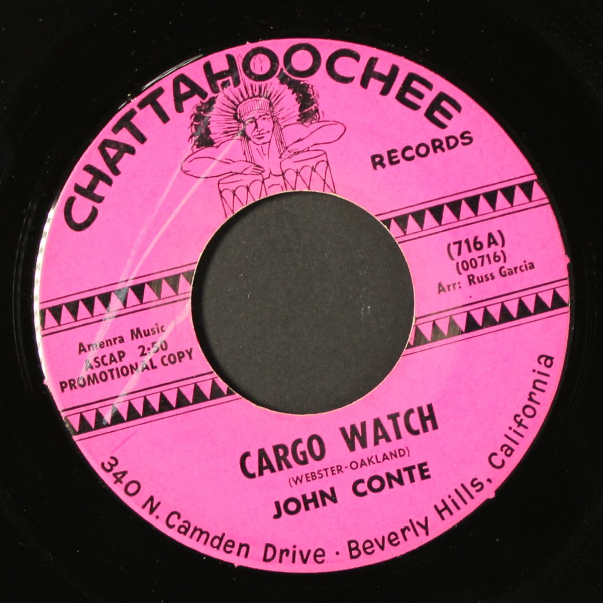 cargo watch / your lips are tender by JOHN CONTE