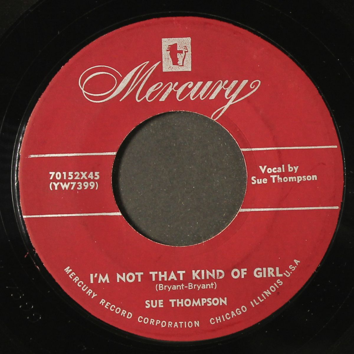 i long to tell you / i'm not that kind of girl by SUE THOMPSON