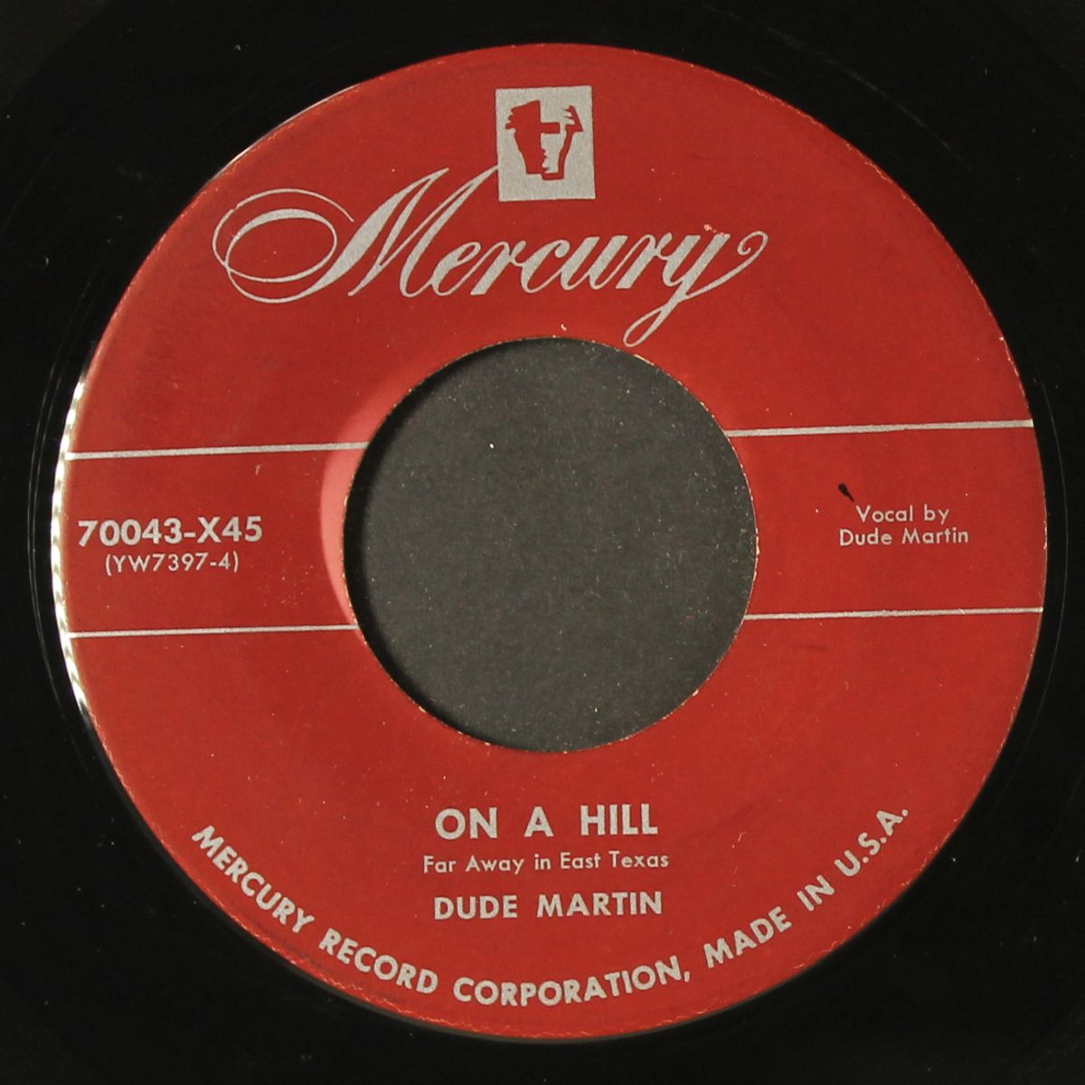 on a hill / red roses for heartaches by DUDE MARTIN