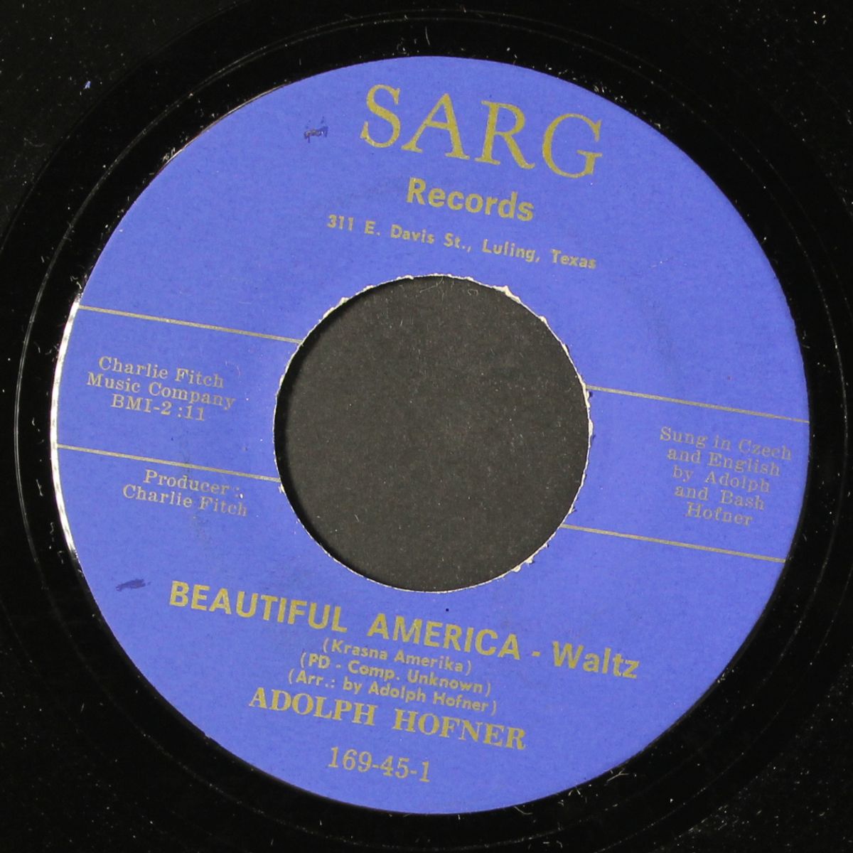 beautiful america / julida polka by ADOLPH HOFNER