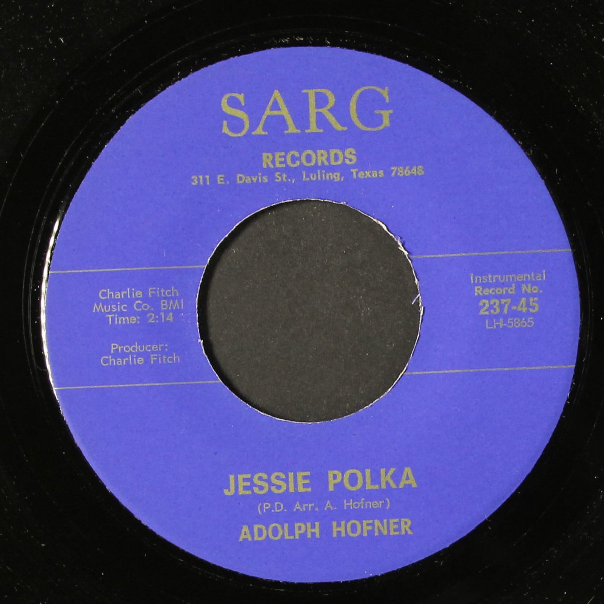 let's make believe we're sweethearts / jessie polka by ADOLPH HOFNER