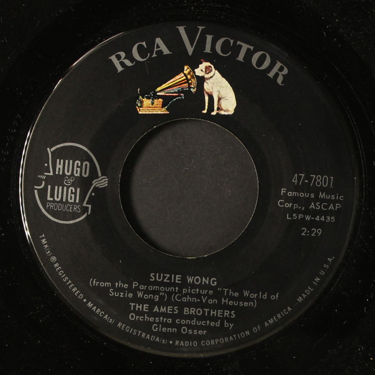 where the hot wind blows / susie wong by AMES BROTHERS