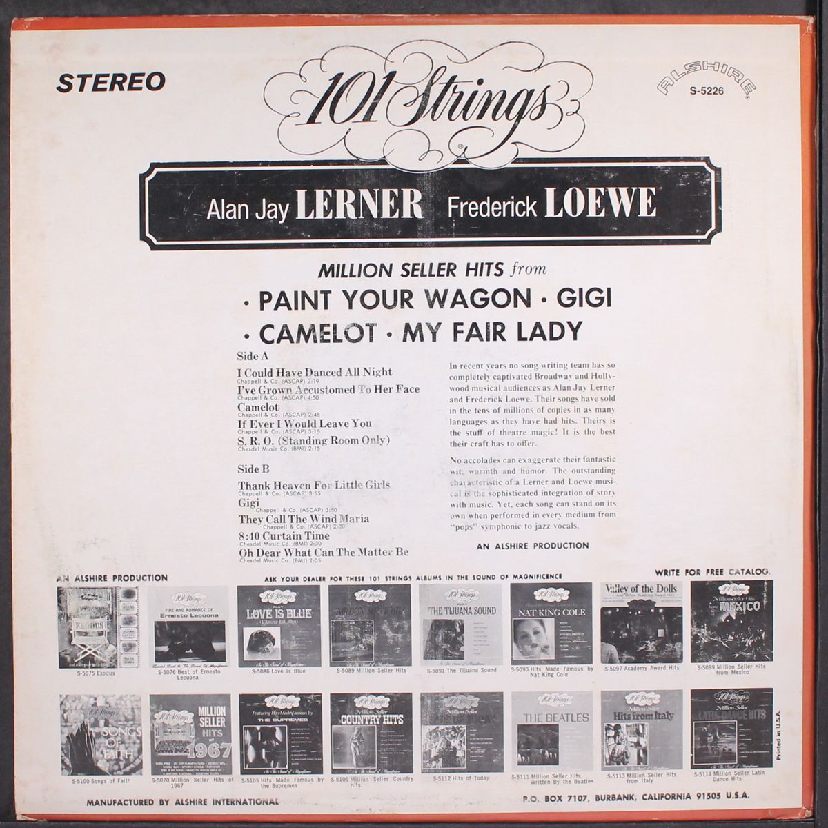 million seller hits by 101 STRINGS