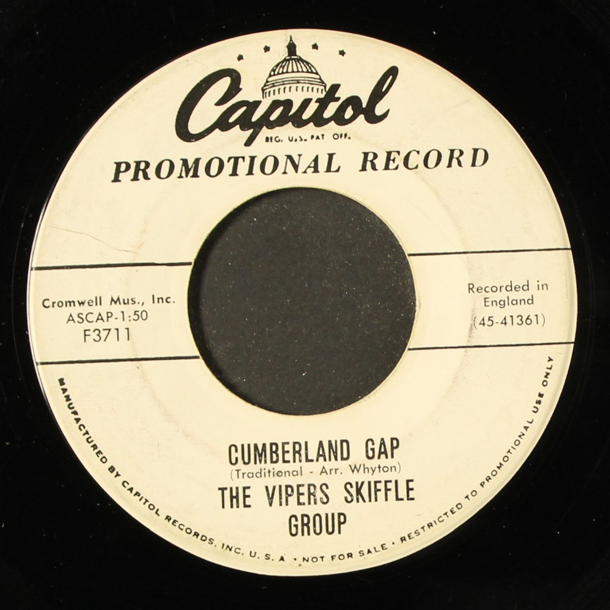cumberland gap / maggie may by VIPERS SKIFFLE GROUP