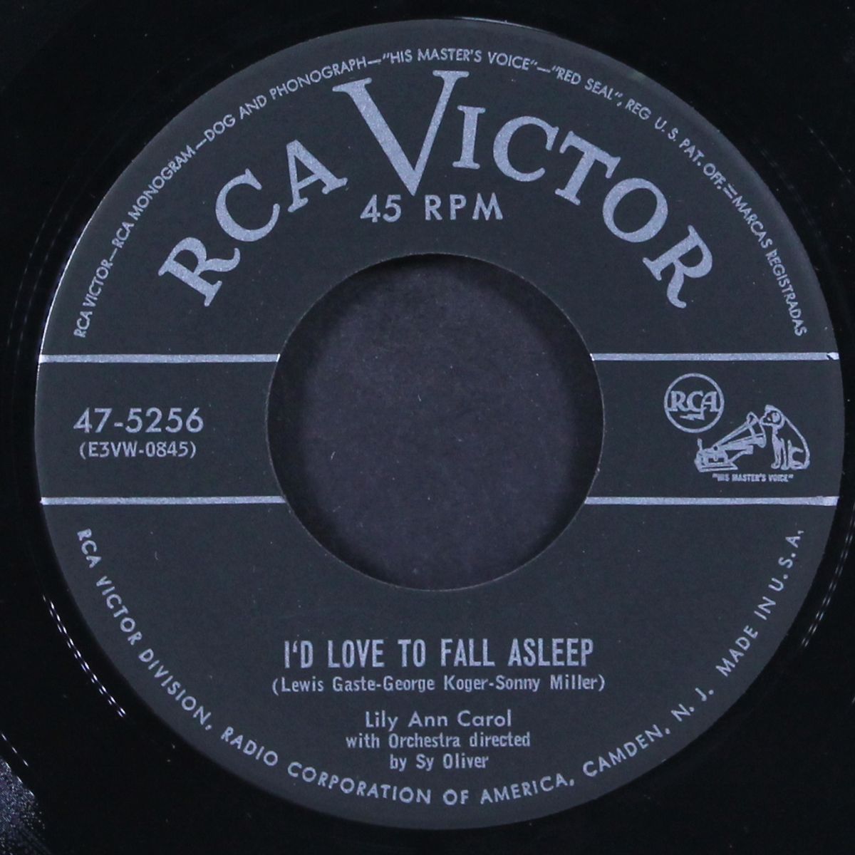 rollin' rollin' stone / i'd love to fall asleep by LILY ANN CAROL
