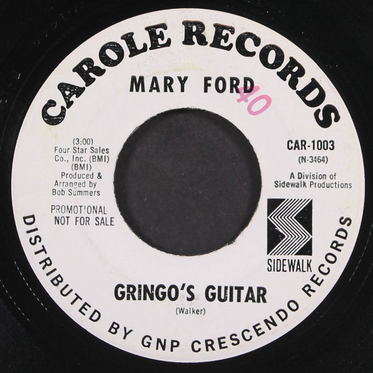 sweet dreams / gringo's guitar by MARY FORD