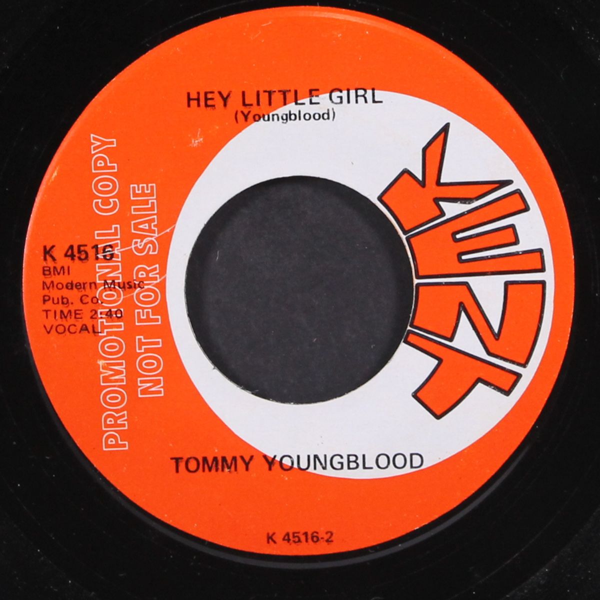 hey little girl / why should i be the one by TOMMY YOUNGBLOOD
