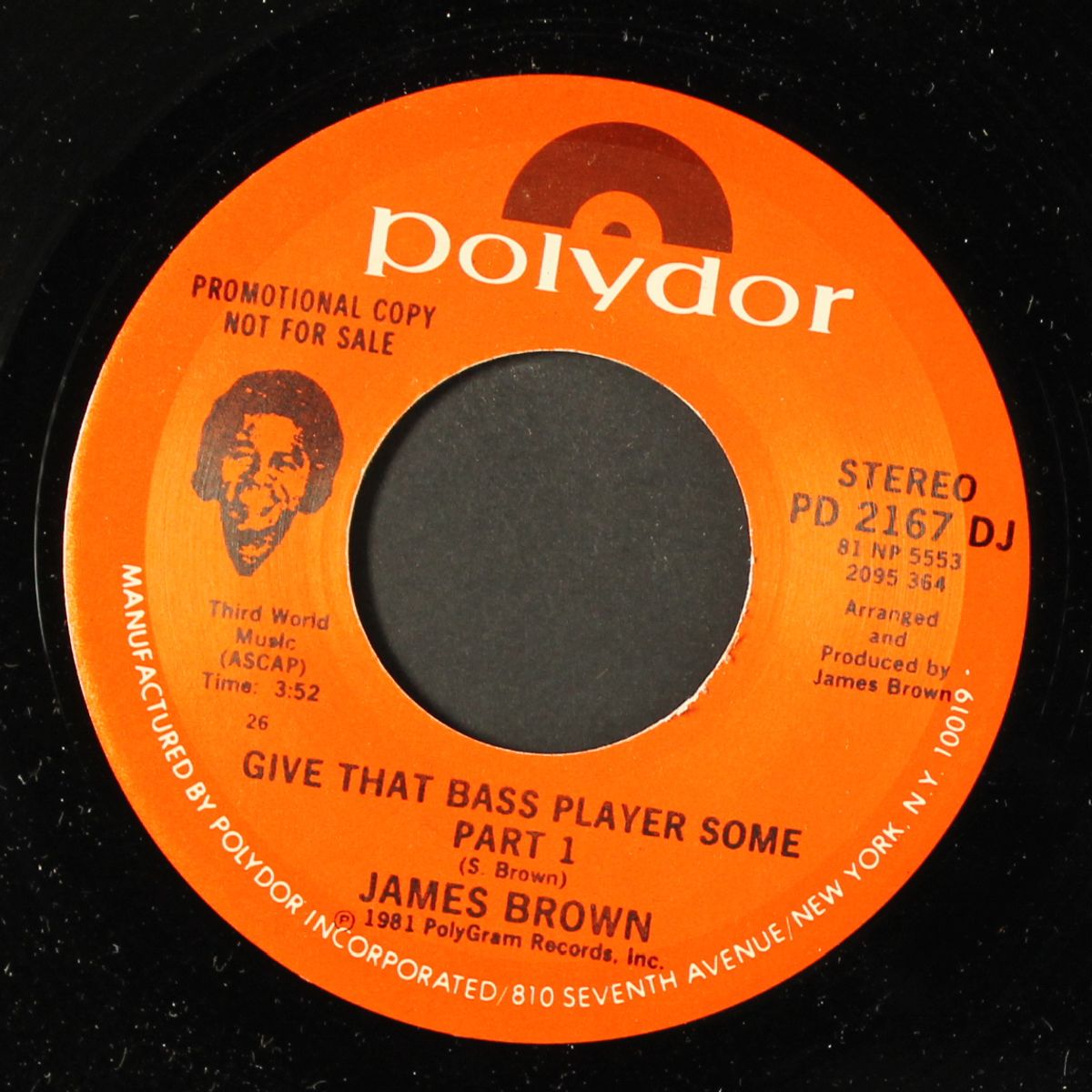 give that bass player some / same by JAMES BROWN