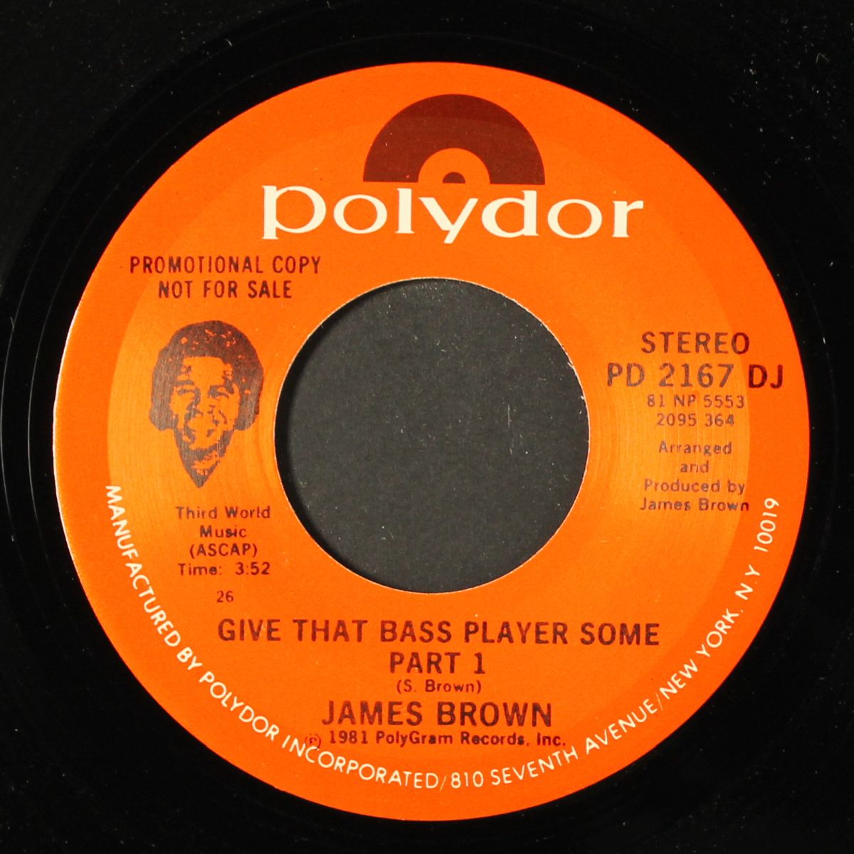 give that bass player some / same by JAMES BROWN