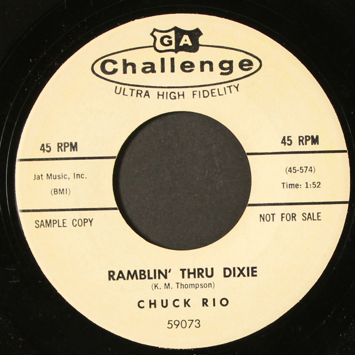 akiko / ramblin' through dixie by CHUCK RIO