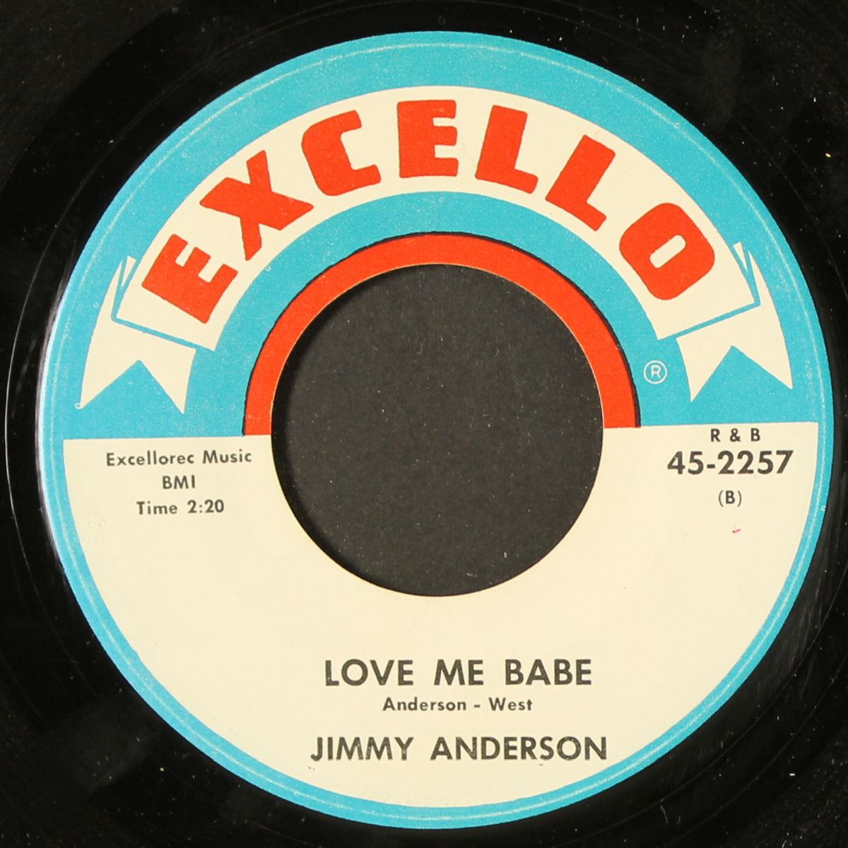 goin' crazy over t.v. / love me babe by JIMMY ANDERSON