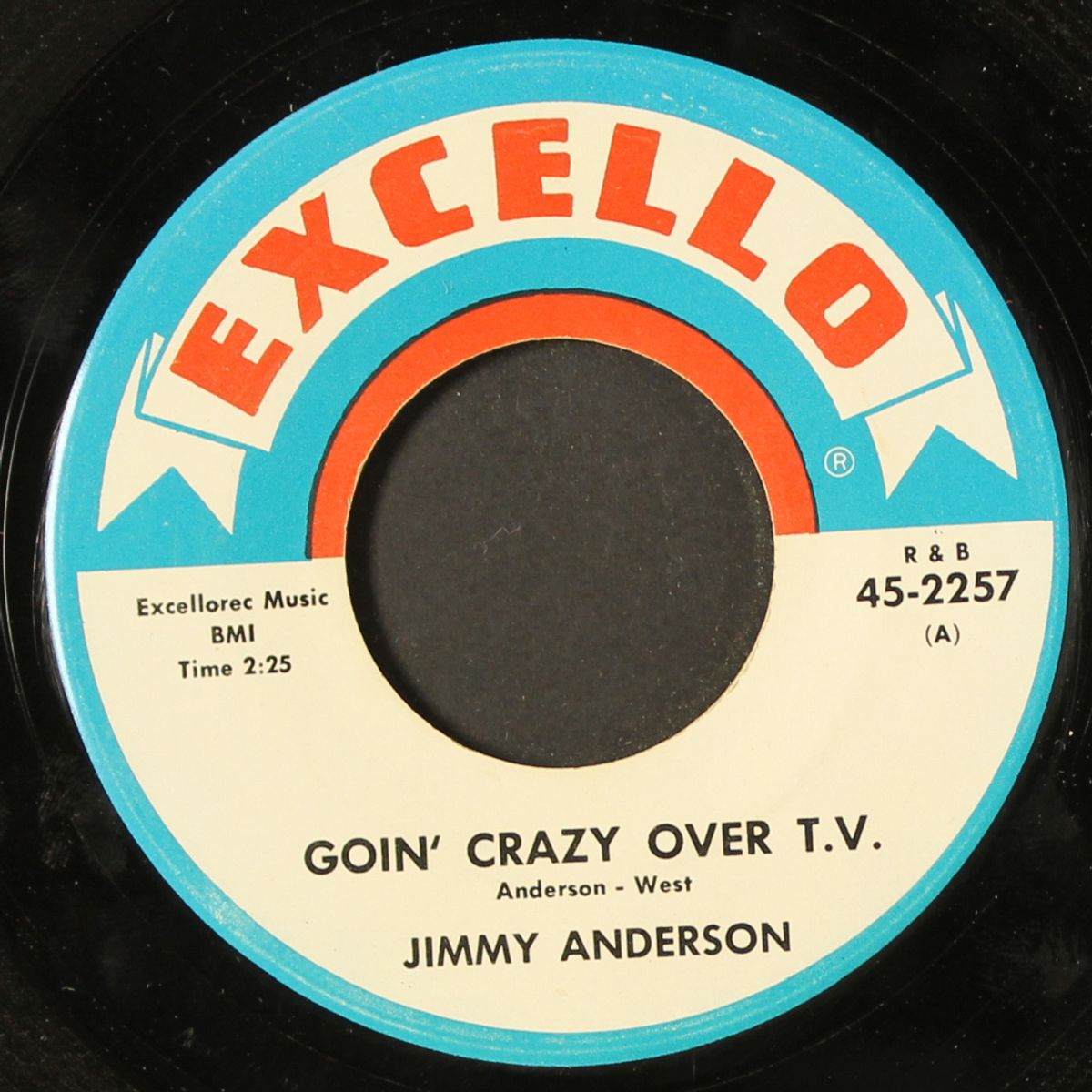 goin' crazy over t.v. / love me babe by JIMMY ANDERSON