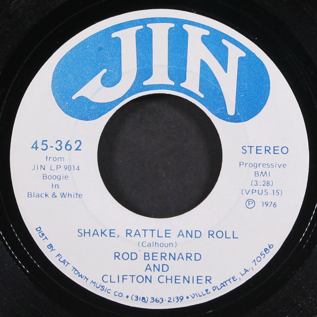 shake rattle & roll / rockin pneumonia & the boogie woogie flu by ROD BERNARD & CLIFTON CHENIER