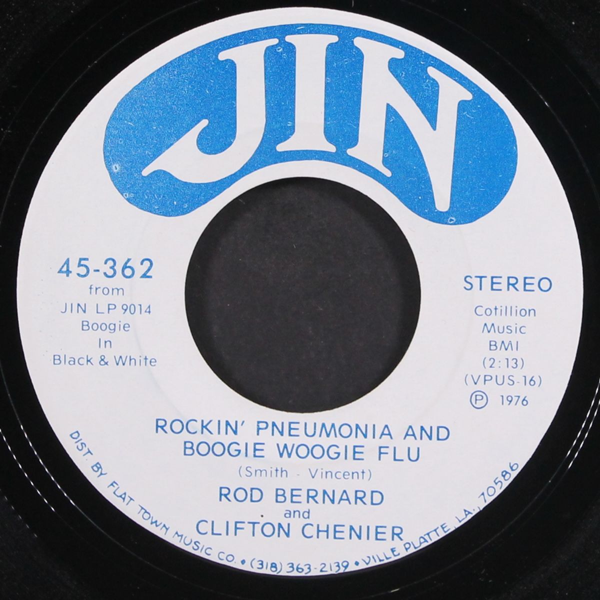 shake rattle & roll / rockin pneumonia & the boogie woogie flu by ROD BERNARD & CLIFTON CHENIER