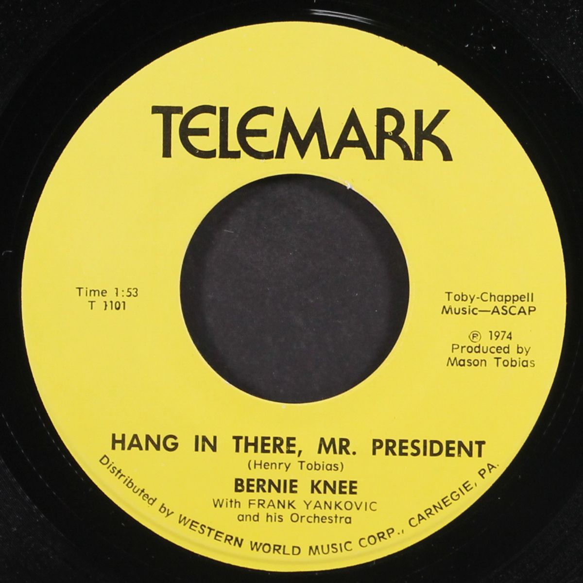 hang in there mr. president / the bicycle song by BERNIE KNEE