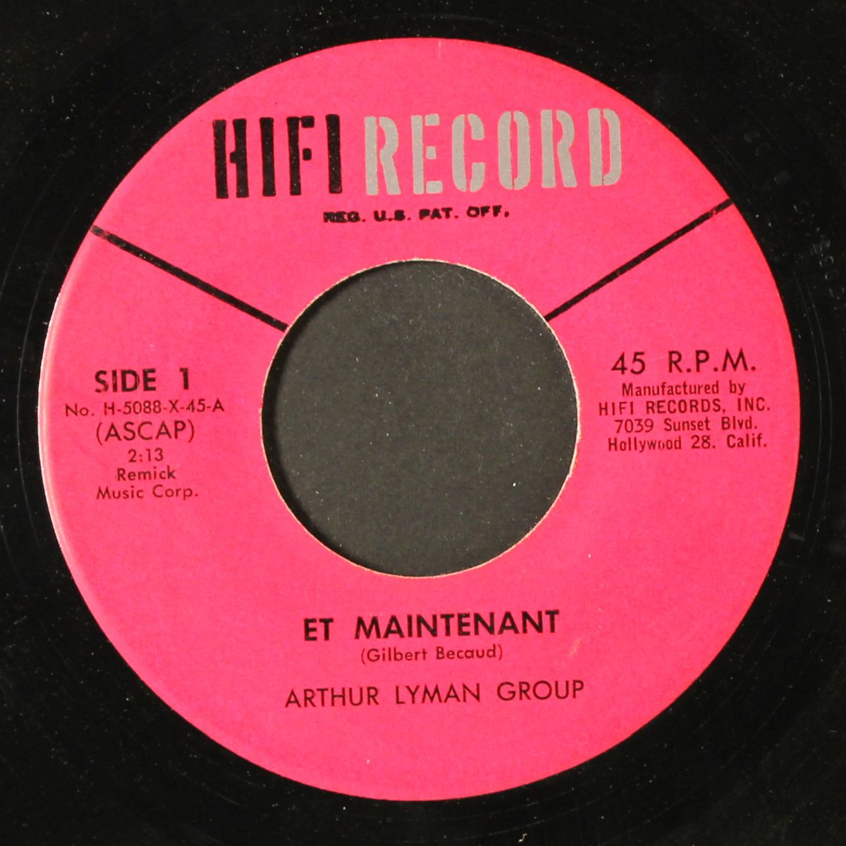 et maintenant / swingin' shepherd blues by ARTHUR LYMAN