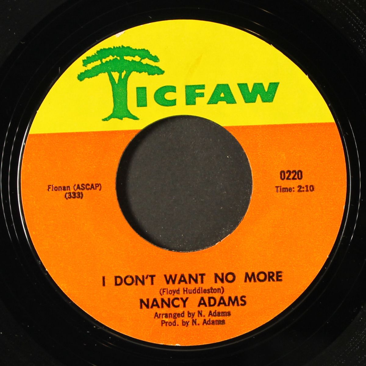 i don't want no more / i'm still a fool by NANCY ADAMS