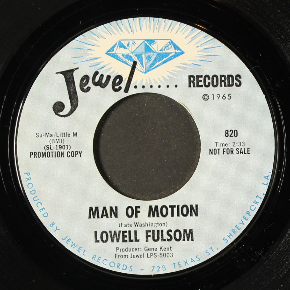 man of motion / teach me by LOWELL FULSOM