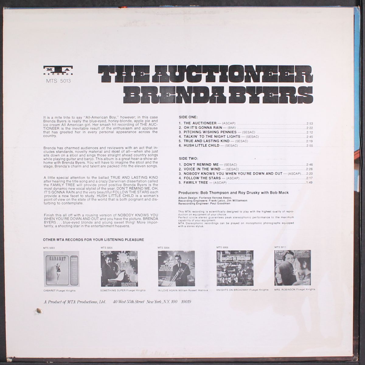 the auctioneer by BRENDA BYERS
