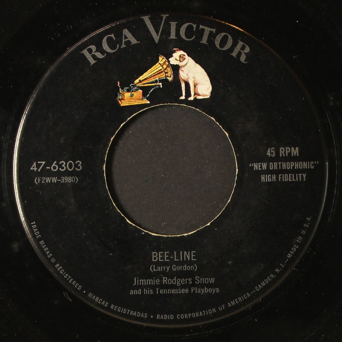 bee-line / the meanest thing in the world is the blues by JIMMIE RODGERS SNOW