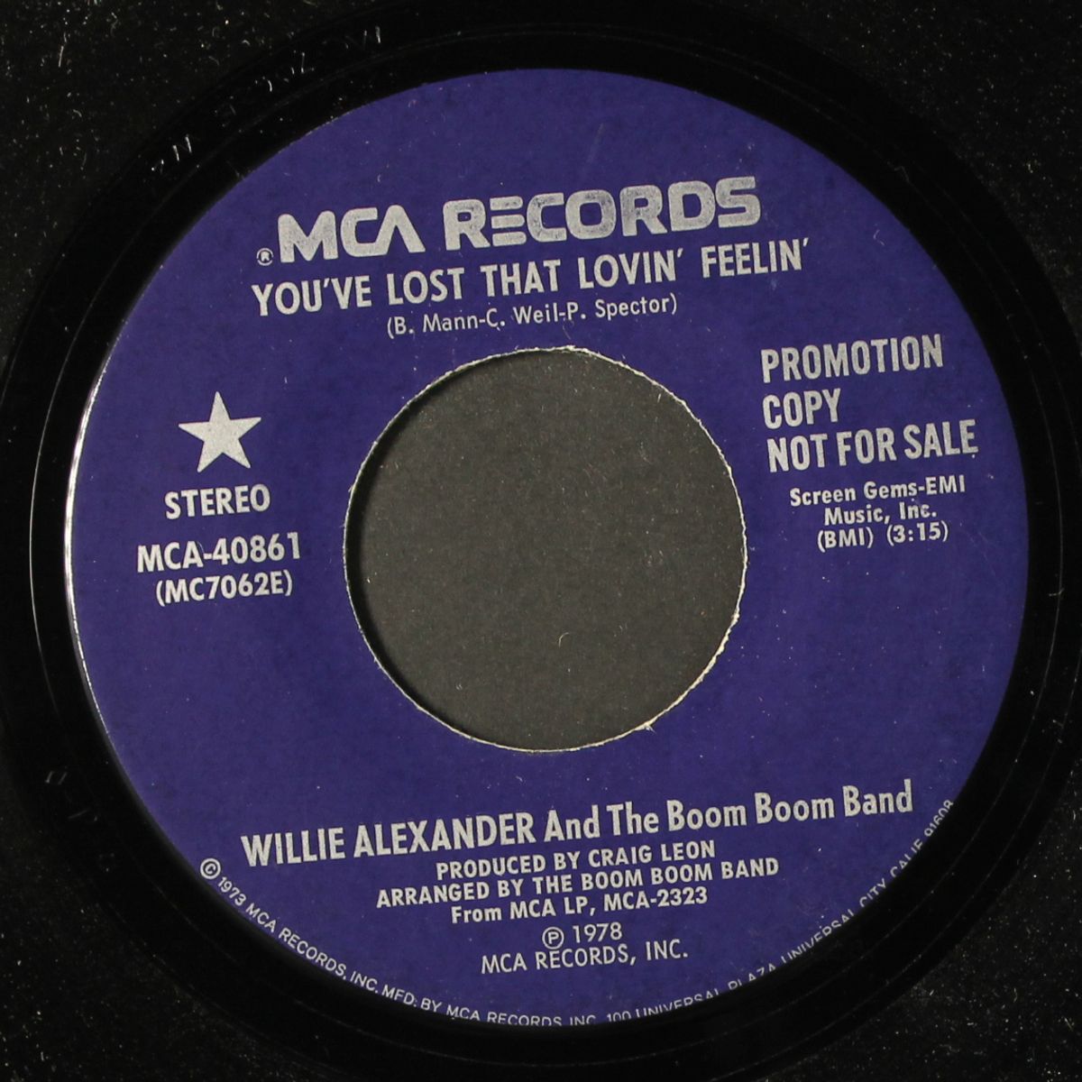 you've lost that lovin' feelin' / same by WILLIE ALEXANDER