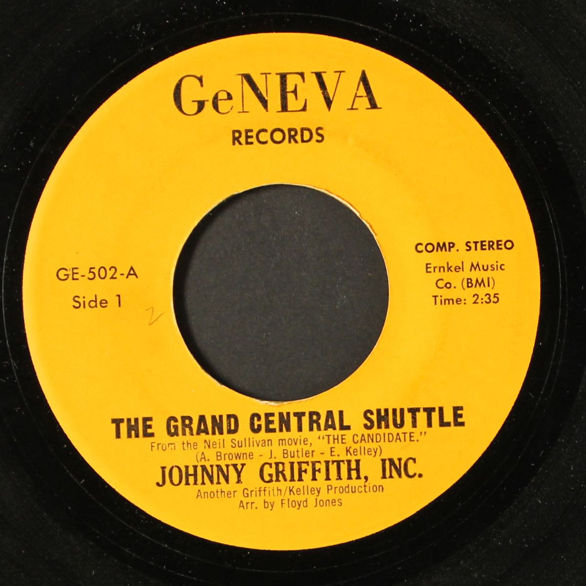 the grand central shuffle by JOHNNY GRIFFITH INC