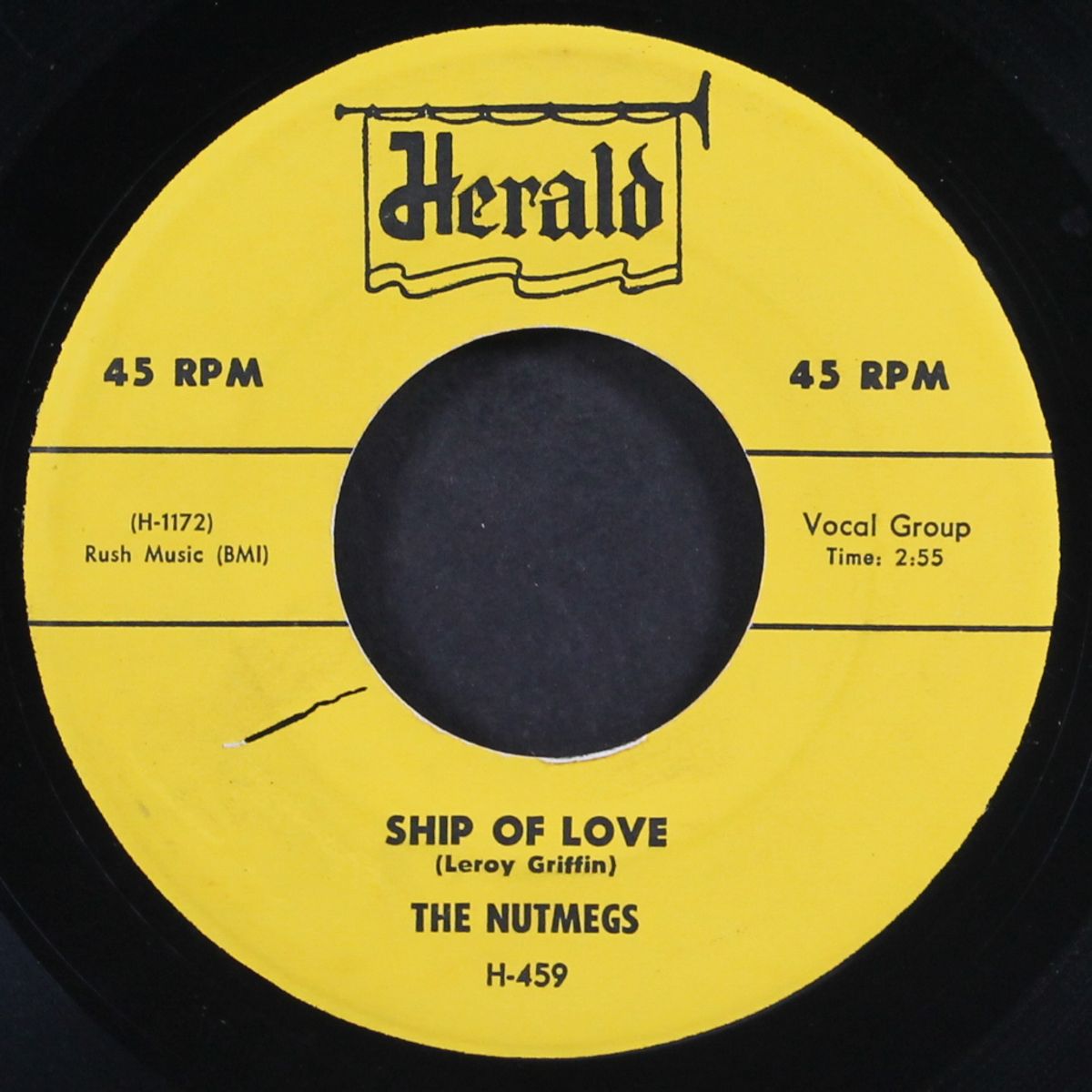 ship of love / rock me, squeeze me by NUTMEGS