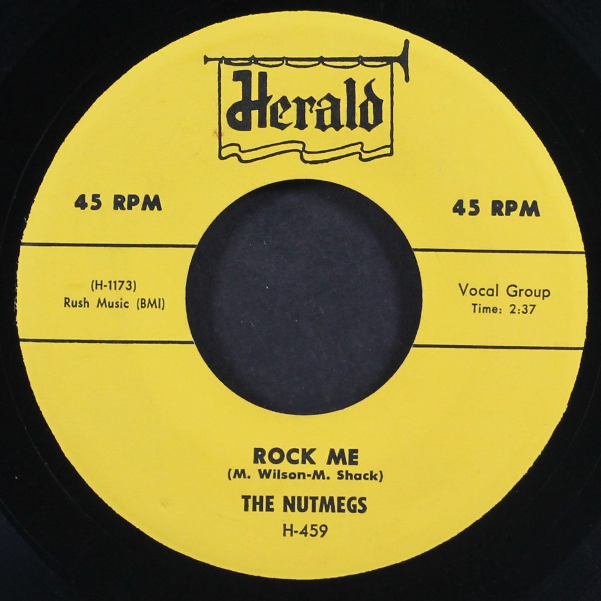 ship of love / rock me, squeeze me by NUTMEGS