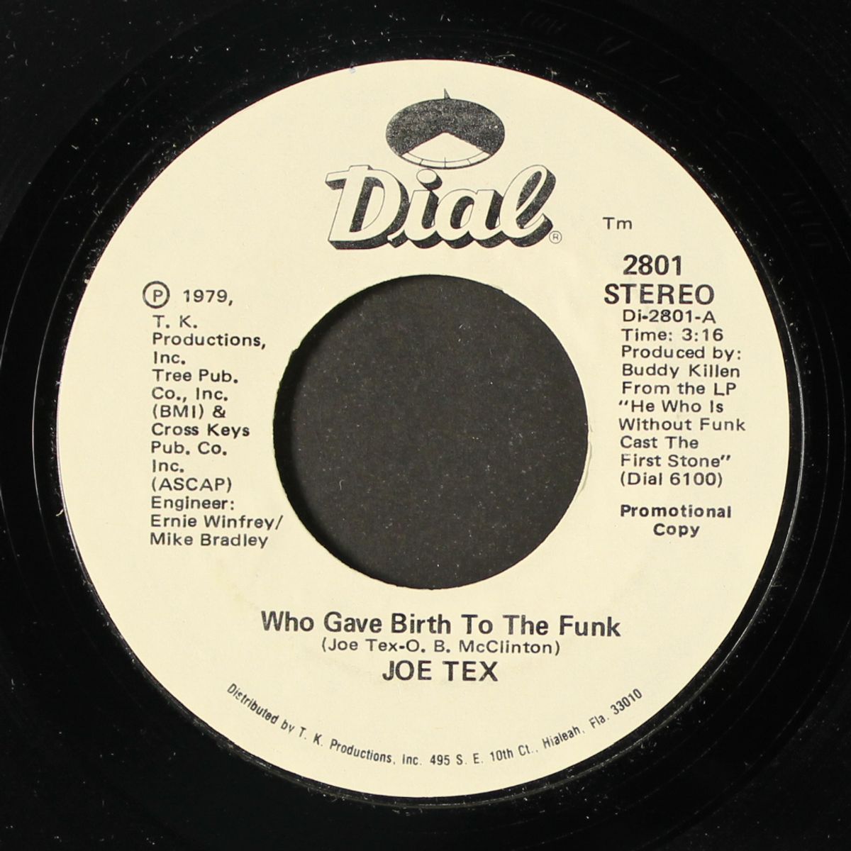 who gave birth to the funk / same by JOE TEX
